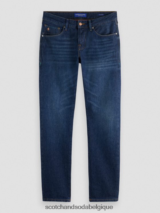 vêtements Scotch & Soda jean slim classique ralston- Scotch and Soda Bruxelles goutte de pluie sombre 6BZRBF579