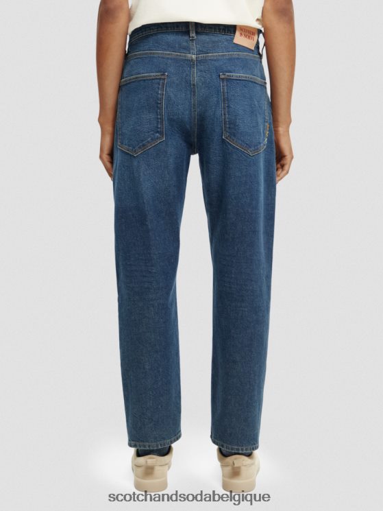 vêtements Scotch & Soda le jean ample fuselé The Dean- Scotch and Soda femme promenade 6BZRBF590