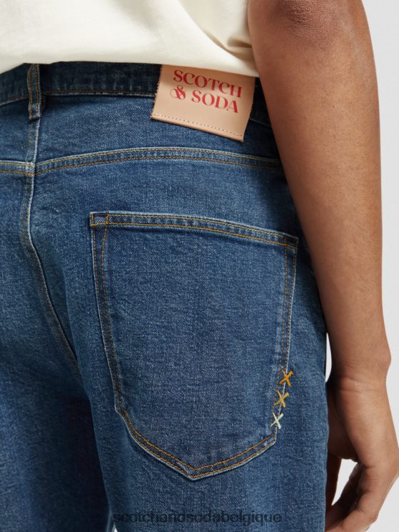 vêtements Scotch & Soda le jean ample fuselé The Dean- Scotch and Soda femme promenade 6BZRBF590