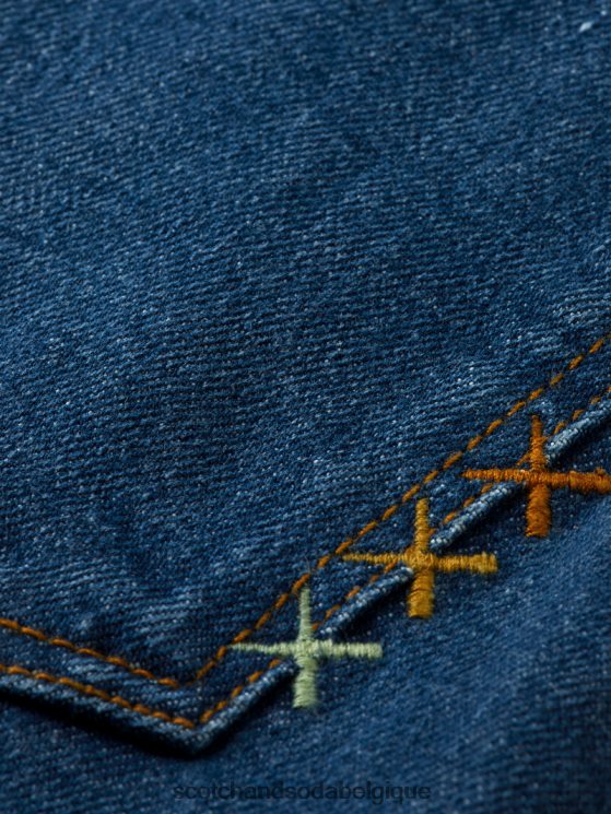 vêtements Scotch & Soda le jean ample fuselé The Dean- Scotch and Soda femme promenade 6BZRBF590