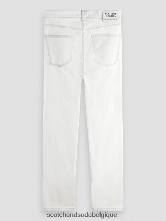 vêtements Scotch & Soda le jean coupe classique fuselée- Scotch and Soda Bruxelles vers le bas et dehors 6BZRBF588