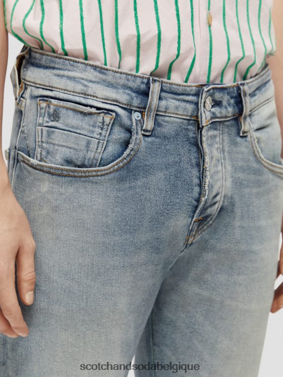 vêtements Scotch & Soda le jean coupe slim classique ralston- Scotch and Soda Belgique premier buzz 6BZRBF587
