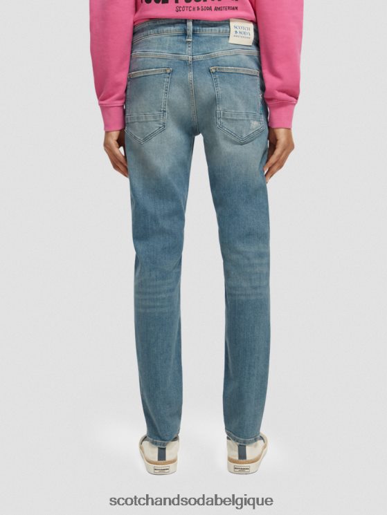 vêtements Scotch & Soda le jean coupe super slim- Scotch and Soda shop near me rêve vert 6BZRBF585