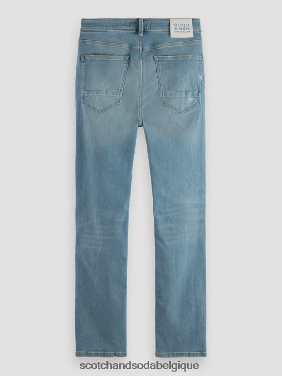 vêtements Scotch & Soda le jean coupe super slim- Scotch and Soda shop near me rêve vert 6BZRBF585