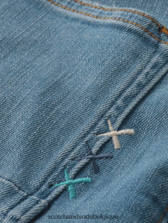 vêtements Scotch & Soda le jean coupe super slim- Scotch and Soda shop near me rêve vert 6BZRBF585