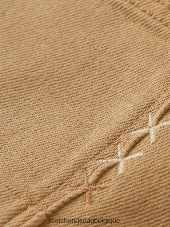 vêtements Scotch & Soda le jean teint en pièce coupe super slim- Scotch and Soda Namur sable 6BZRBF580