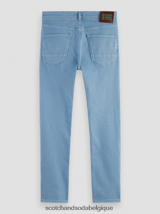vêtements Scotch & Soda le jean teint en pièce coupe super slim- Scotch and Soda femme bleu 6BZRBF581