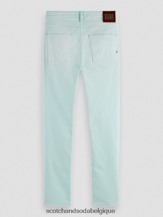 vêtements Scotch & Soda le jean teint en pièce coupe super slim- Scotch and Soda parfum menthe 6BZRBF583