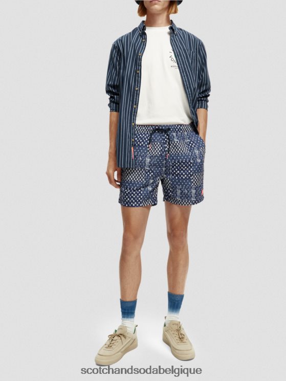 vêtements Scotch & Soda short de bain- Scotch and Soda Liﾨﾨge combinaison c 6BZRBF681