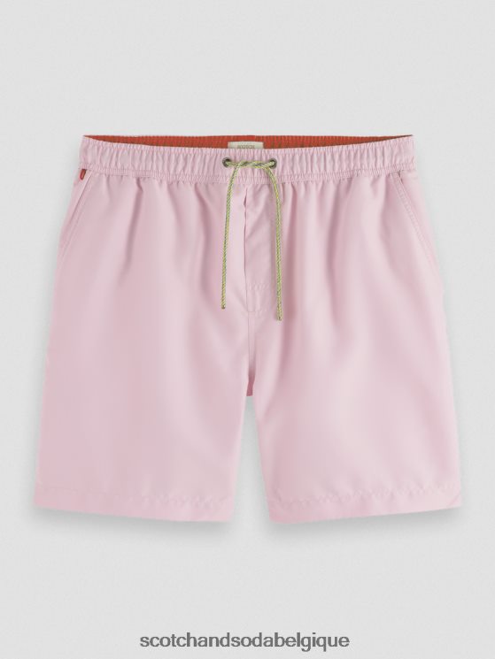 vêtements Scotch & Soda short de bain mi-long- Scotch and Soda Liﾨﾨge pierre rose 6BZRBF663