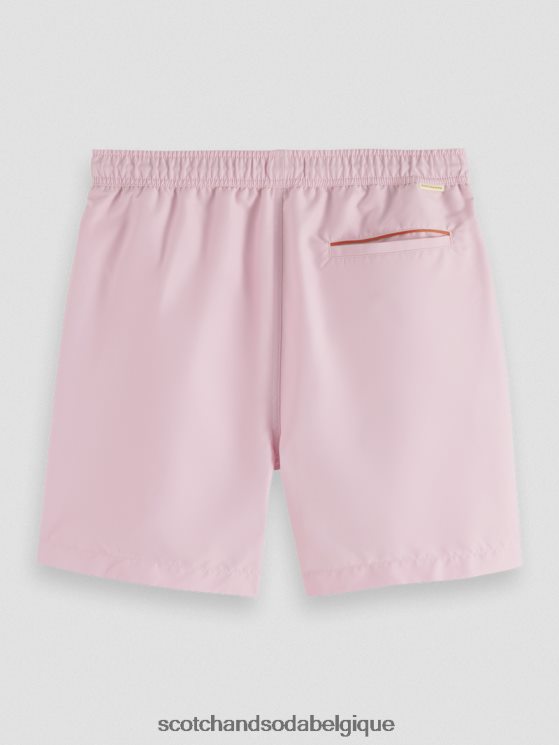vêtements Scotch & Soda short de bain mi-long- Scotch and Soda Liﾨﾨge pierre rose 6BZRBF663