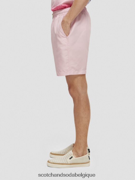 vêtements Scotch & Soda short de bain mi-long- Scotch and Soda Liﾨﾨge pierre rose 6BZRBF663