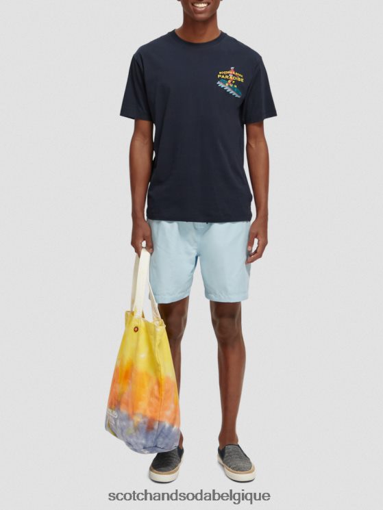 vêtements Scotch & Soda short de bain mi-long- Scotch and Soda parfum bleu de mer 6BZRBF664