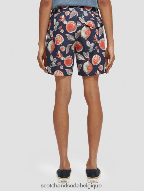 vêtements Scotch & Soda short de bain mi-long imprimé- Scotch and Soda shop online multi fruits aop 6BZRBF674