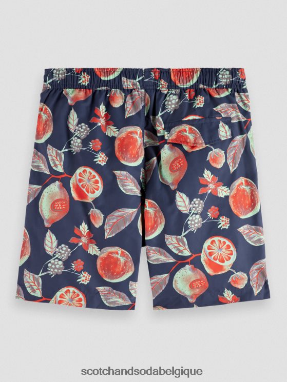 vêtements Scotch & Soda short de bain mi-long imprimé- Scotch and Soda shop online multi fruits aop 6BZRBF674
