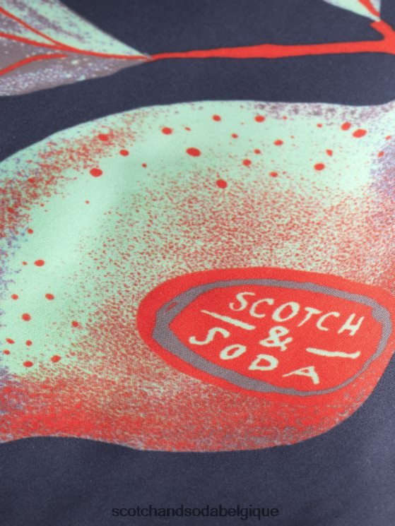 vêtements Scotch & Soda short de bain mi-long imprimé- Scotch and Soda shop online multi fruits aop 6BZRBF674