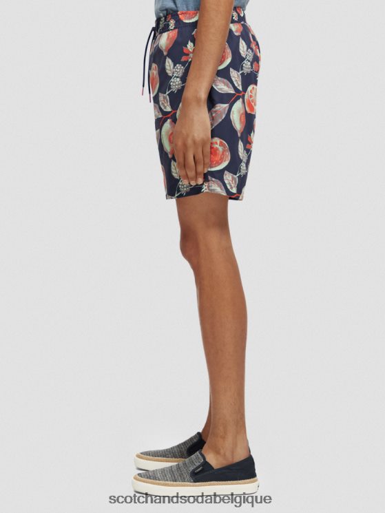 vêtements Scotch & Soda short de bain mi-long imprimé- Scotch and Soda shop online multi fruits aop 6BZRBF674