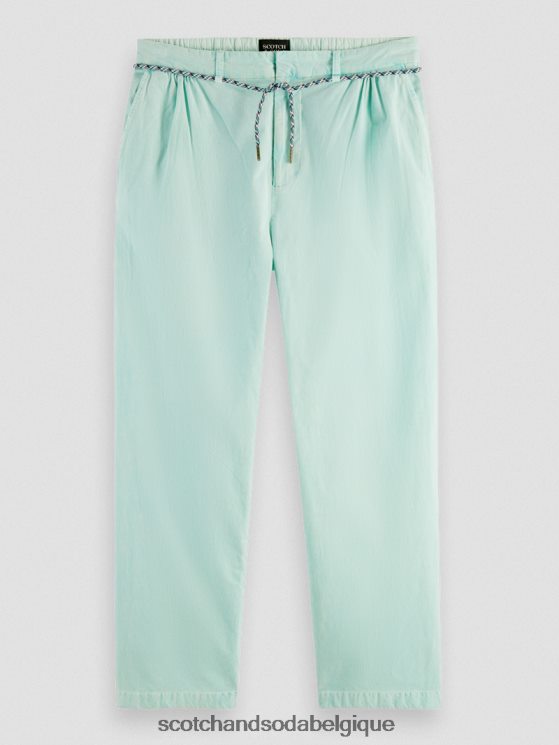 vêtements Scotch & Soda chino large en velours côtelé fin- Scotch and Soda Liﾨﾨge baie 6BZRBF492