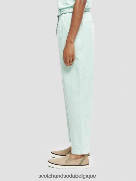 vêtements Scotch & Soda chino large en velours côtelé fin- Scotch and Soda Liﾨﾨge baie 6BZRBF492