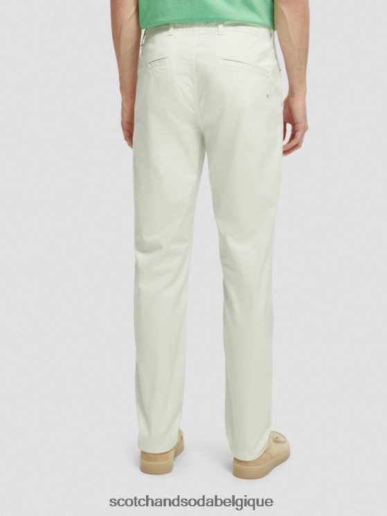 vêtements Scotch & Soda chino super slim fit teint en pièce- Scotch and Soda Namur menthe 6BZRBF499