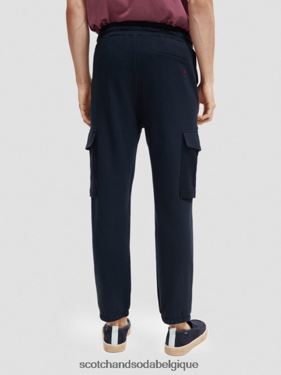 vêtements Scotch & Soda jogger en coton biologique avec poches cargo- Scotch and Soda parfum nuit 6BZRBF493