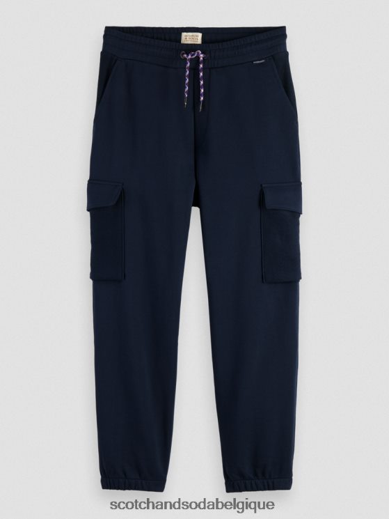 vêtements Scotch & Soda jogger en coton biologique avec poches cargo- Scotch and Soda parfum nuit 6BZRBF493