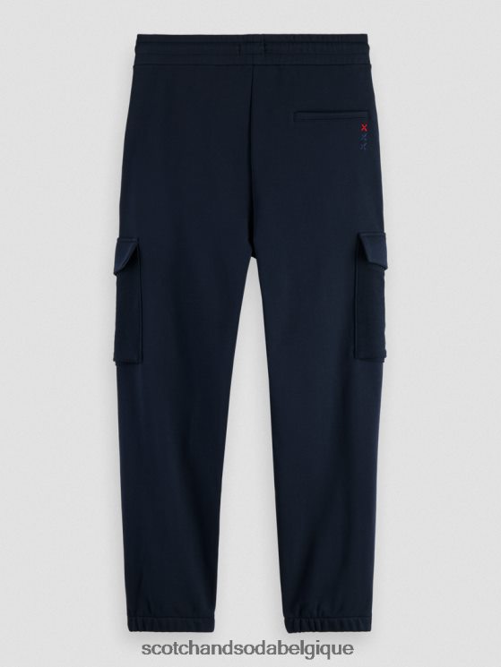 vêtements Scotch & Soda jogger en coton biologique avec poches cargo- Scotch and Soda parfum nuit 6BZRBF493