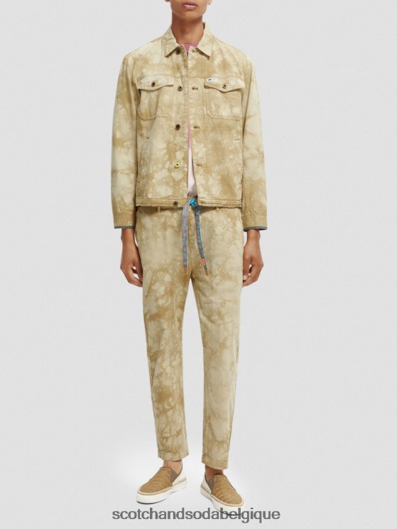 vêtements Scotch & Soda le chino coupe classique classique préféré- Scotch and Soda Liﾨﾨge combiner un 6BZRBF483