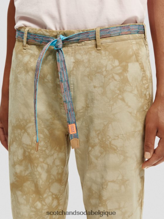 vêtements Scotch & Soda le chino coupe classique classique préféré- Scotch and Soda Liﾨﾨge combiner un 6BZRBF483