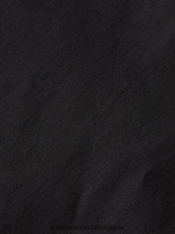 vêtements Scotch & Soda le jogger classique en popeline coupe fuselée préféré- Scotch and Soda parfum noir 6BZRBF484
