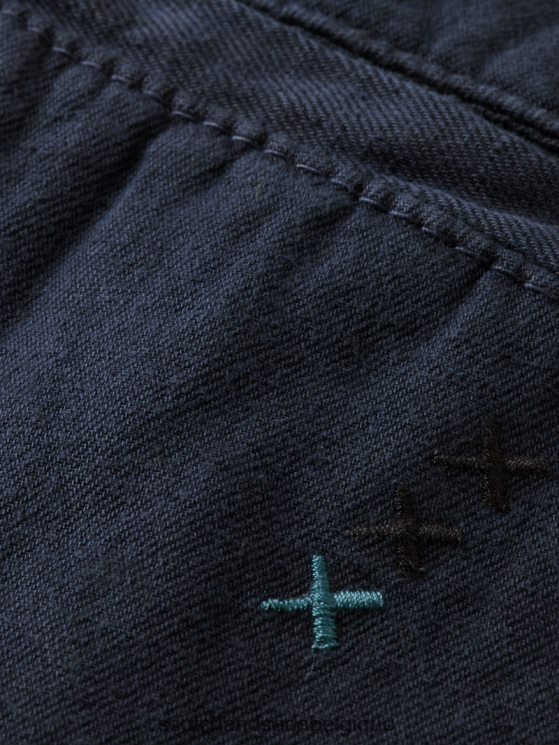 vêtements Scotch & Soda le jogger teint en pièce coupe fuselée Regular The Drift- Scotch and Soda femme marine 6BZRBF491