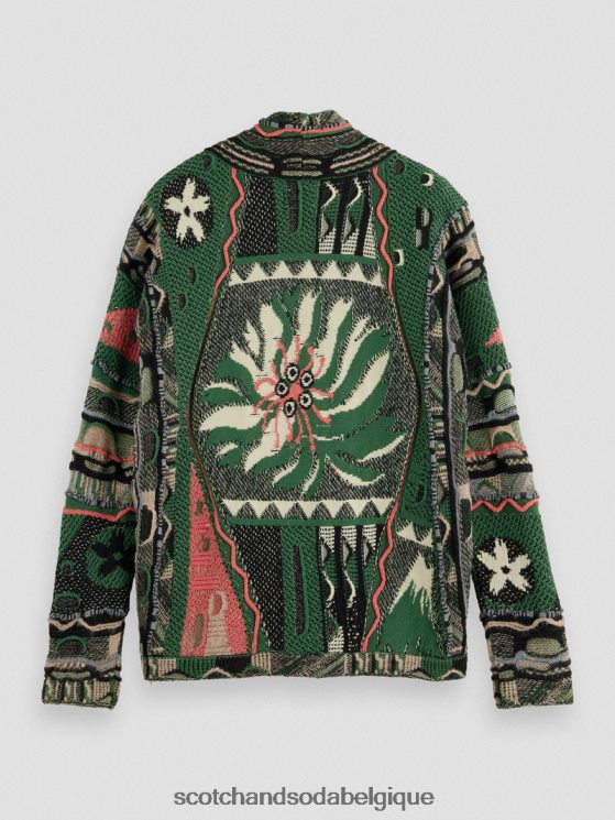 vêtements Scotch & Soda cardigan tricoté- Scotch and Soda outlet combiner un 6BZRBF631