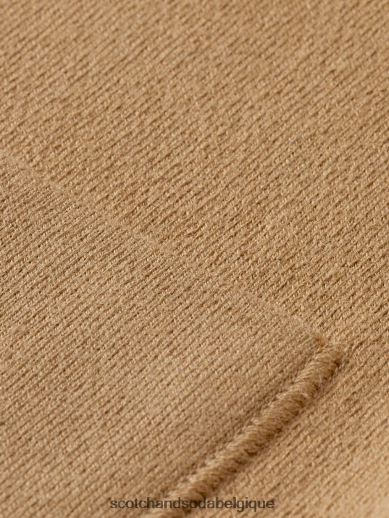 vêtements Scotch & Soda cardigan tricoté- Scotch and Soda shop online sable 6BZRBF629