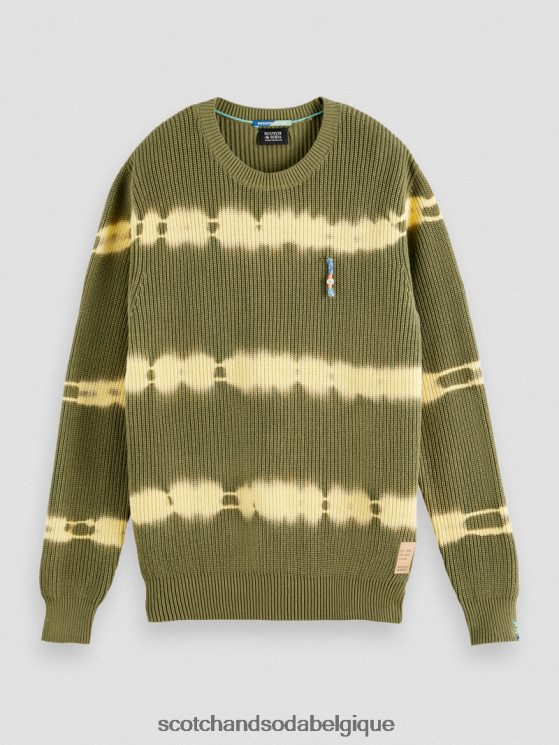 vêtements Scotch & Soda pull biologique tie-dye en grosse maille- Scotch and Soda outlet combinaison c 6BZRBF649