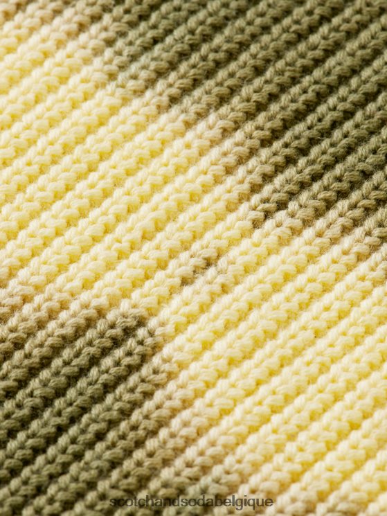 vêtements Scotch & Soda pull biologique tie-dye en grosse maille- Scotch and Soda outlet combinaison c 6BZRBF649
