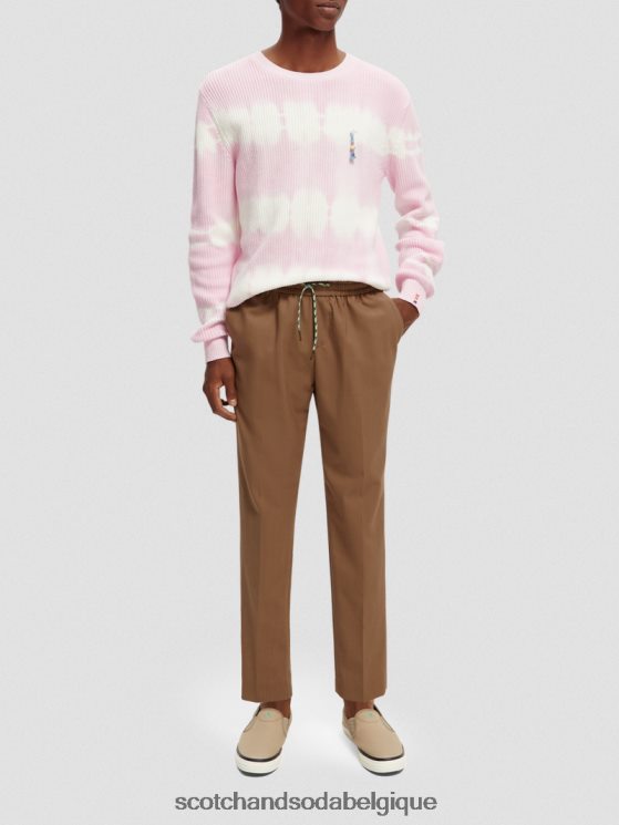 vêtements Scotch & Soda pull biologique tie-dye en grosse maille- Scotch and Soda parfum combo b 6BZRBF646