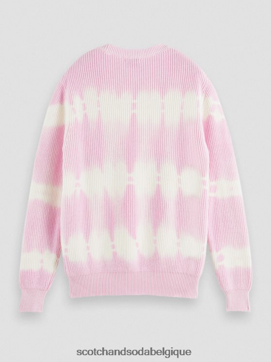 vêtements Scotch & Soda pull biologique tie-dye en grosse maille- Scotch and Soda parfum combo b 6BZRBF646