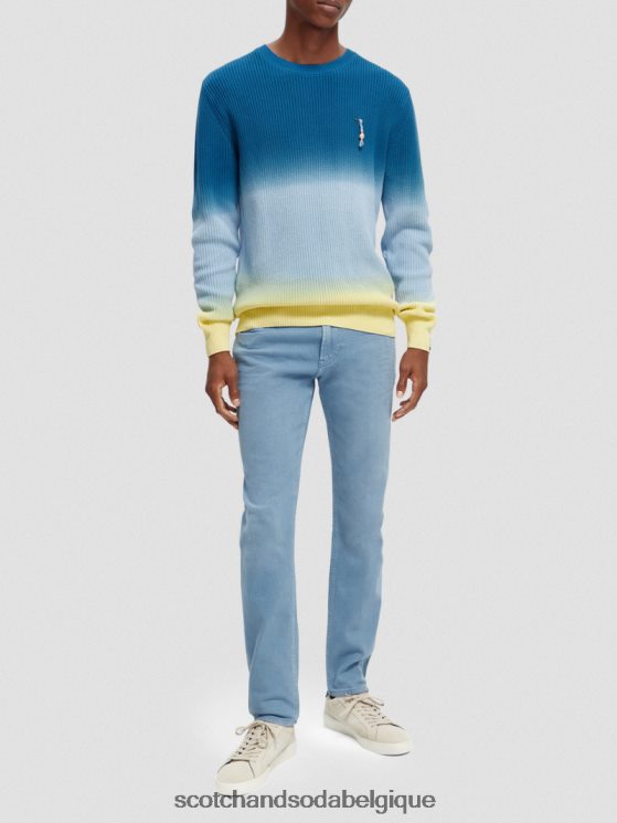 vêtements Scotch & Soda pull biologique tie-dye en grosse maille- Scotch and Soda shop near me combo d 6BZRBF648