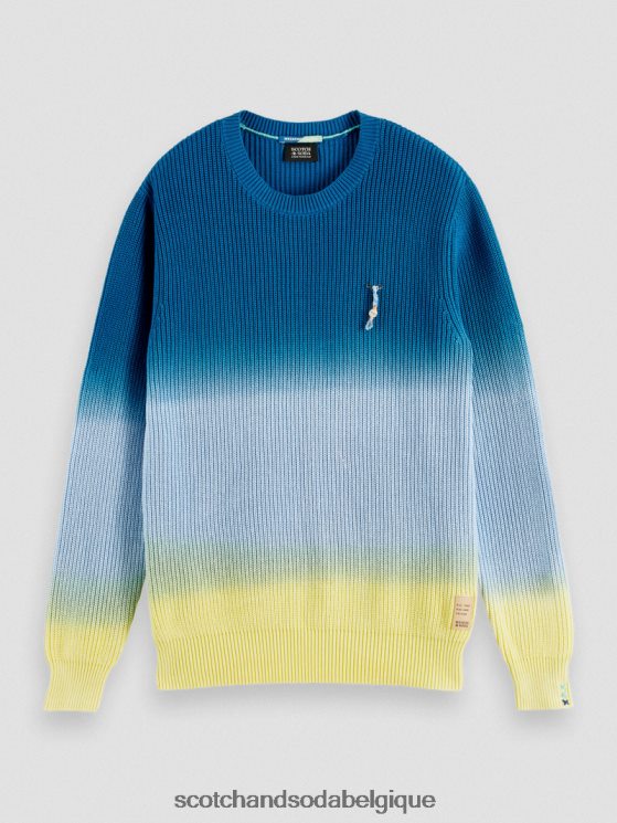 vêtements Scotch & Soda pull biologique tie-dye en grosse maille- Scotch and Soda shop near me combo d 6BZRBF648
