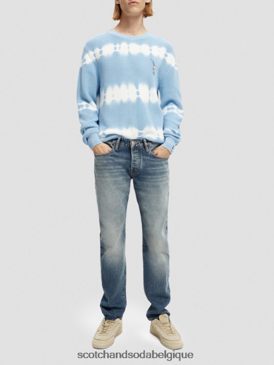 vêtements Scotch & Soda pull biologique tie-dye en grosse maille- Scotch and Soda shop online combiner un 6BZRBF647