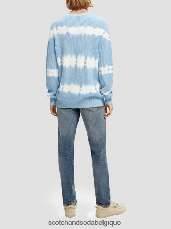 vêtements Scotch & Soda pull biologique tie-dye en grosse maille- Scotch and Soda shop online combiner un 6BZRBF647