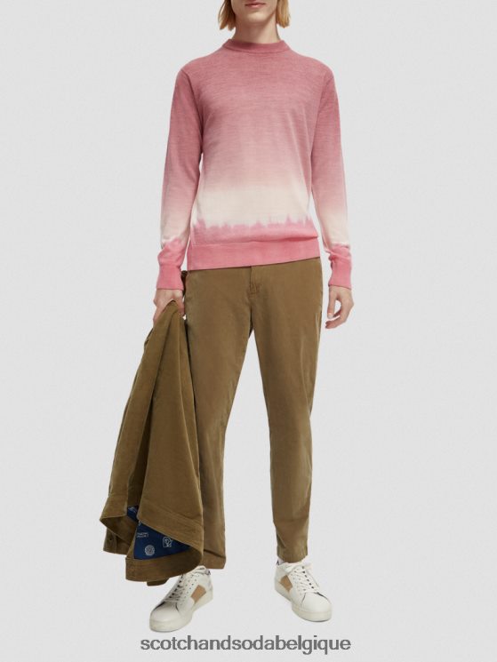 vêtements Scotch & Soda pull en laine mélangée à effet tie-dye dégradé- Scotch and Soda Bruxelles combo b 6BZRBF642