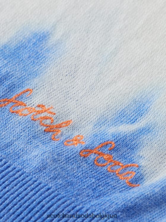 vêtements Scotch & Soda pull en laine mélangée à effet tie-dye dégradé- Scotch and Soda femme combiner un 6BZRBF644