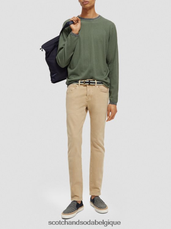 vêtements Scotch & Soda pull à finitions contrastantes- Scotch and Soda femme armée 6BZRBF653