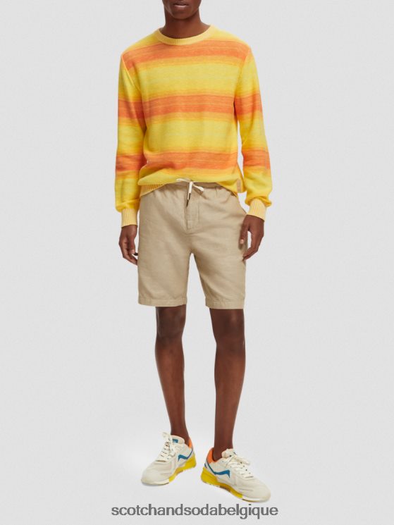 vêtements Scotch & Soda pull à rayures dégradées- Scotch and Soda Liﾨﾨge multi-rayures 6BZRBF645