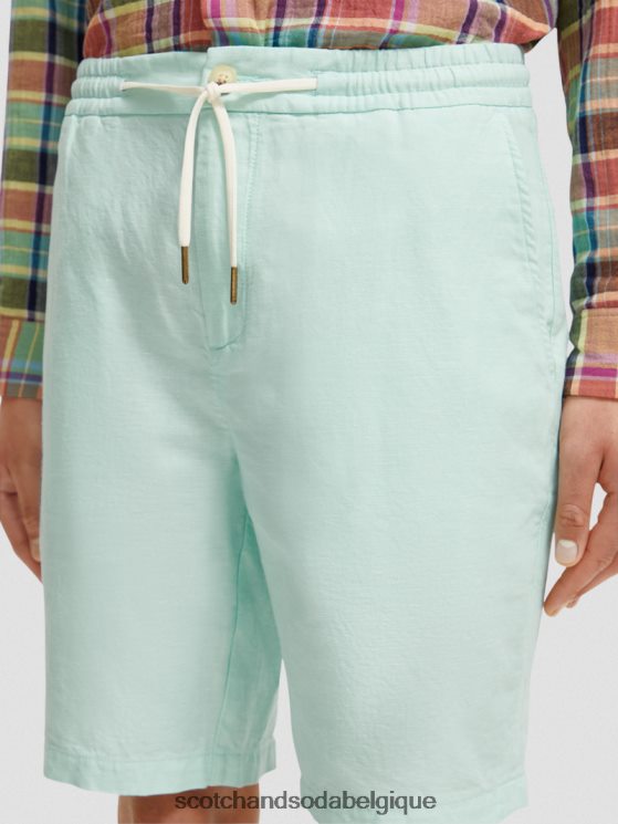vêtements Scotch & Soda le bermuda en lin mélangé préféré- Scotch and Soda outlet baie 6BZRBF604