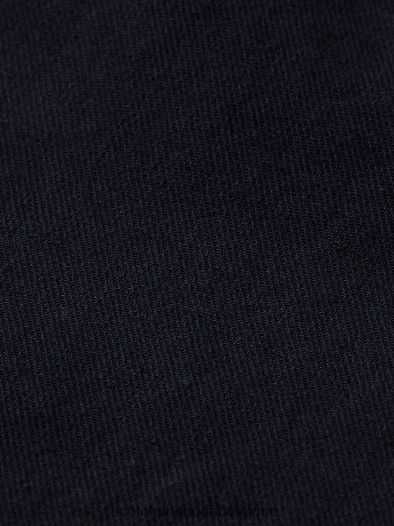vêtements Scotch & Soda le bermuda en lin mélangé préféré- Scotch and Soda shop online marin 6BZRBF602