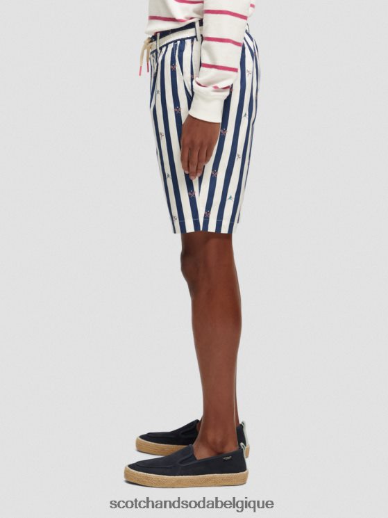 vêtements Scotch & Soda le bermuda rayé blake- Scotch and Soda shop near me mini-tennis 6BZRBF612