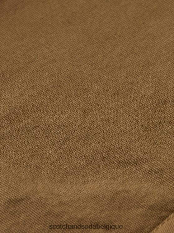 vêtements Scotch & Soda short cargo coupe décontractée- Scotch and Soda parfum kaki 6BZRBF619