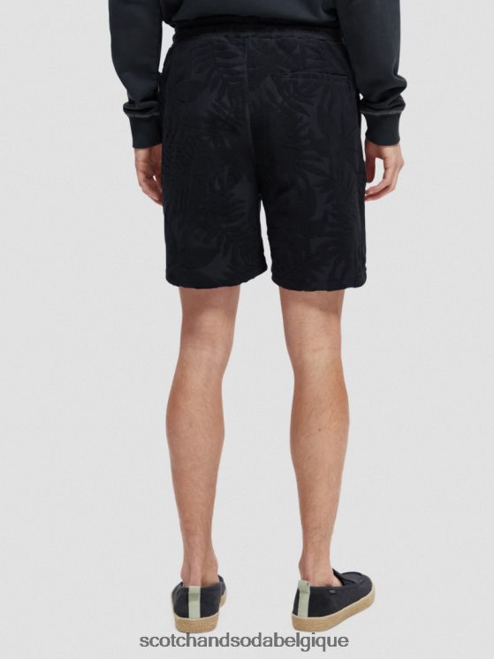 vêtements Scotch & Soda short en jacquard imprimé- Scotch and Soda Namur marine 6BZRBF607